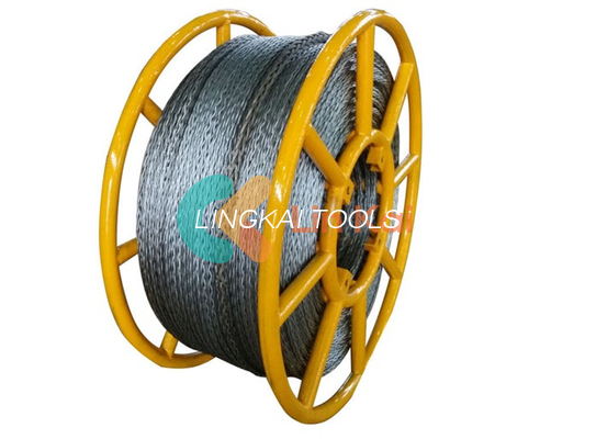 12 رشته قدرت گالوانیزه ضد پیچ سیم فولاد 20mm برای کشیدن چهار رسانای بسته بندی شده در خط انتقال