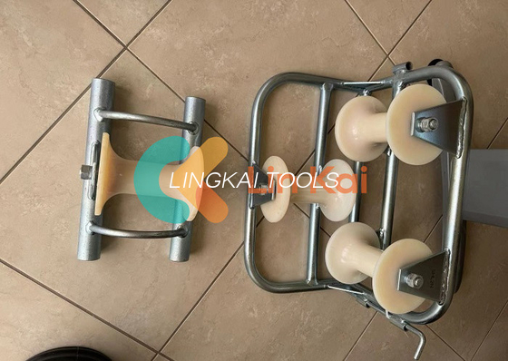 قطر سفارشی 120* 200mm Max گوشه زمین رولر برای 10kn 20kn بار