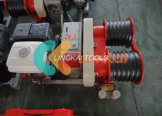 9HP دیزل 2000RPM 5T رشته راننده دوبل Capstan کابل وینچ تریلر