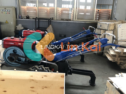 1040mm چرخ دوری 15HP جدا کننده درام راه رفتن تراکتور وینچ