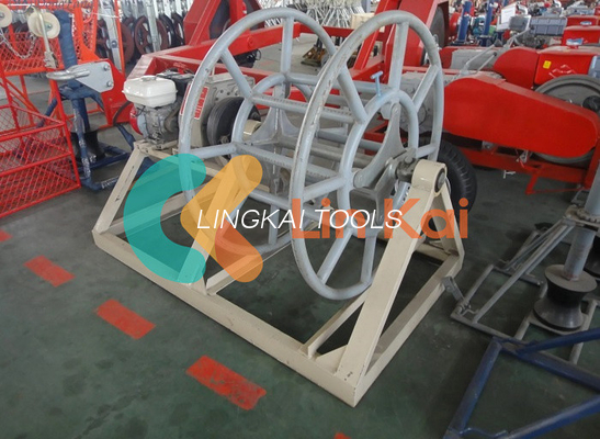 25kN قدرت بار نامی Stranders Wire Take Up Machine برای آزمایش قبل از حمل