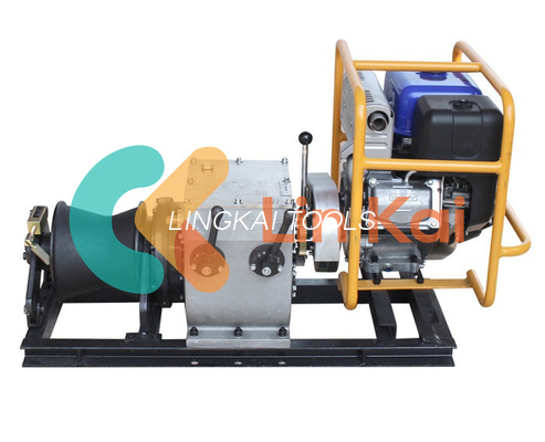 30 Kn 4.04 KW موتور بنزین کابل کشیدن وینچ با طبل جدا