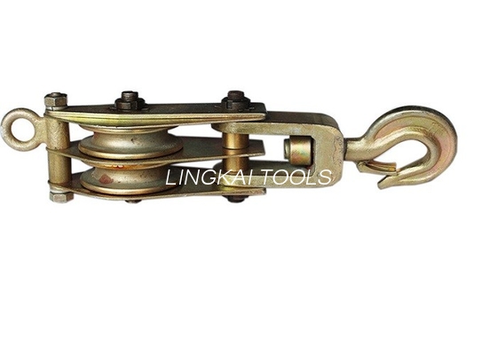 تسمه دوتایی دو تسمه 10T، بلوک قرقره طناب، Hook Type
