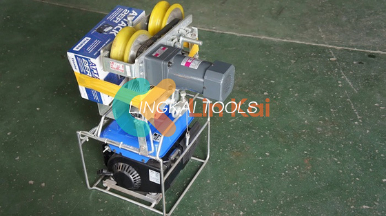 ماشین کشش ربات موبایل ZZC350 برای نصب خط گرم OPGW