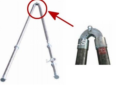LBGR100J مدل 5 KN ابزار نصب و راه اندازی برج ثابت سبک با Winch دستی