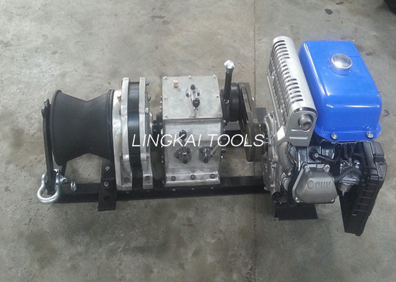 Winch Puller موتور موتور بنزینی 5 تن، وینچ کشش در خط ساختمانی