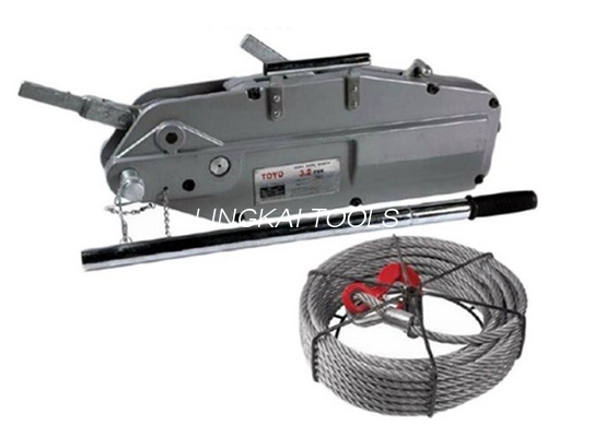 8 / 12.5kn کابل ابزار کشیدن کابل برق HSS سیم دست طناب Winch ISO استاندارد