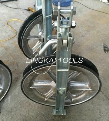 20KN دارای بار انتقال خط بارگذاری ابزار رشته های لاستیک لاستیک تراشیده شده آلومینیوم