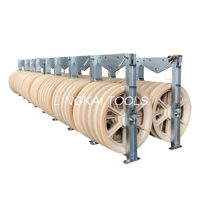 بلوکهای سیم پیچ رسانای MC Nylon Sheave 60KN 660MM