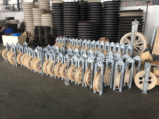 بلوک های سیم هادی همراه نایلون چرخ Dia660mm
